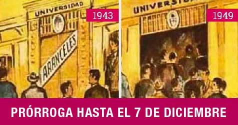 PRIMERA CONVOCATORIAa Artículos De Investigacióndel CONUSUR:“A 70 Años Del Desarancelamiento De La Educación Superior: Corolarios Del Decreto 29.337/49 En Las Universidades Argentinas” PRÓRROGA HASTA EL 7 DE DICIEMBRE